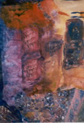 Barmitzfah-collage-acryllic-painting