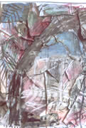 Menorcan-abstract-chalk-pastel-collage-painting