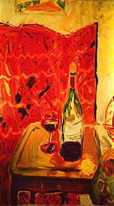 still-life oil painiting