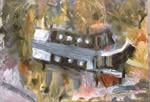Narrow-boat-South-Harefield-oil-painting