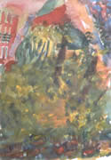 Tuscany-acryllic-painting