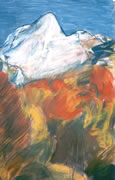 Montsegur-pastel-painting