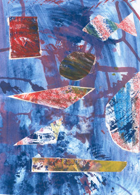 Ink-marble2-collage-painting