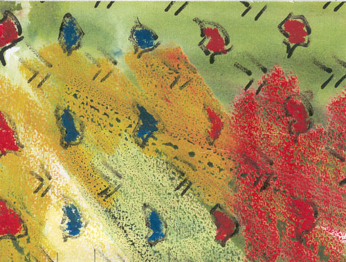 Pattern-design-watercolour-painting
