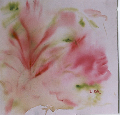 Pink-swirl-watercolour-painting