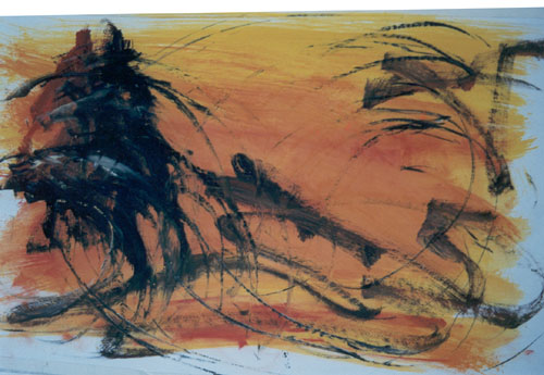 Abstract-Lion
