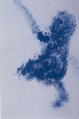 Blue-Monkey-watercolour-painting