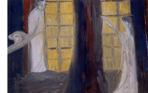 Walking-around-the-Tree-oil-painting