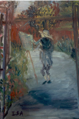 Margaret-at-the-Easel