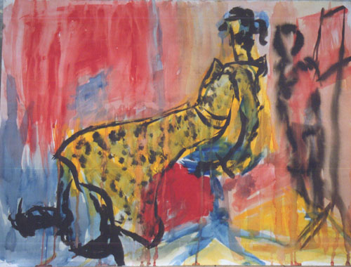 Fashion-Model-Watercolour-painting