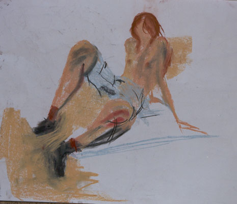 Cool Dude-pastel-painting