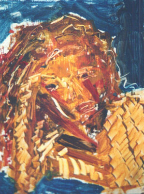 Woman-in-Thought-oil-painting