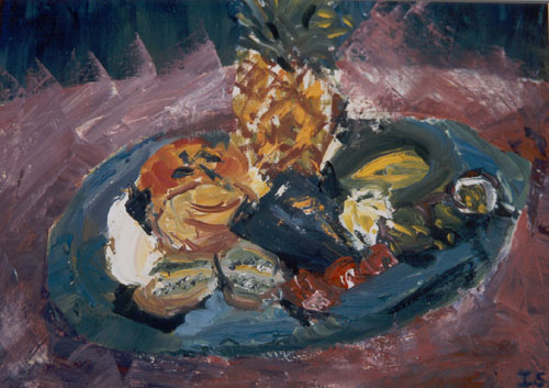 Exotic-Fruit-oil-painting