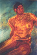 Human-Form-pastel-painting