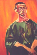 Man-in-Orange-oil-painting