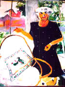 Mother-oil-painting