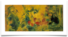 Coming out of the Dark 2 :: Oil on Canvas :: 36" x 18" ::  865