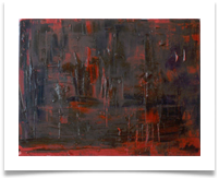 Dark Series 1 :: Oil on Canvas :: 20" x 18" ::  690